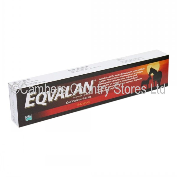 Eqvalan Oral Paste Horse Wormer Cambers Country Store